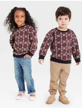 Latino Heritage Month Toddler Sweatshirt - Black 4T